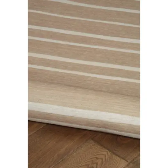 Nimbus Washable Outdoor Rug Tan/Ivory - Linon image {4}