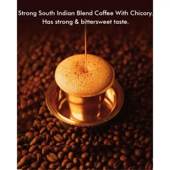 Cothas Traditional Royal Blend Instant Coffee Powder - Pack of 4 ,  Each Bottle 190g = 8lbs [ Coffee : 100% ] image {3}