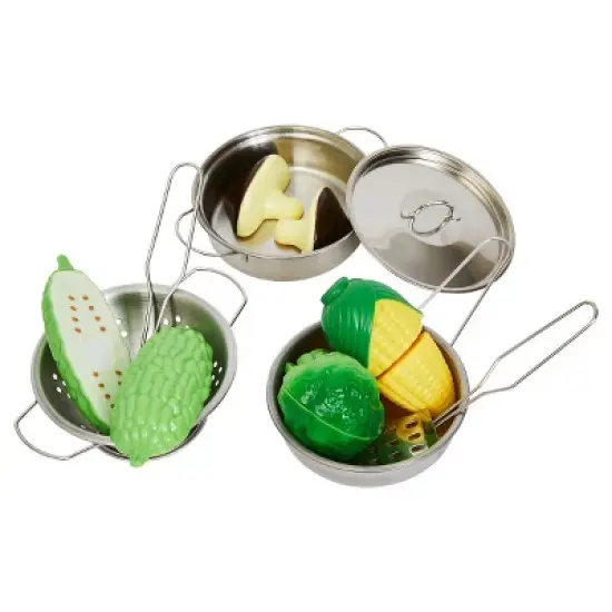 Toy Time 23-Piece Play Kitchen Accessories & Chef Set image {10}