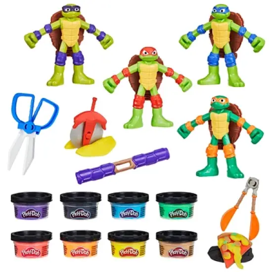 Play-Doh Teenage Mutant Ninja Turtles Cowabunga Creation Playset - 12pc image {1}