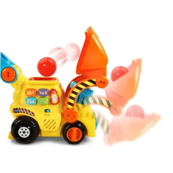 VTech Pop-a-Balls Push and Pop Bulldozer image {1}