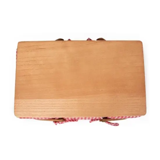 Picnic Time Piccola Picnic Basket Red and White Gingham image {5}