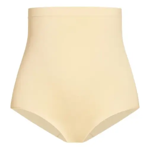 Women's Plus Size Hi Waist Shaper Brief - beige | AVENUE image {2}