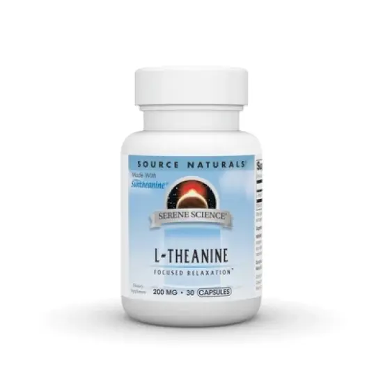 L-Theanine 200 mg by Source Naturals, Inc.  -  30 Capsule image {3}