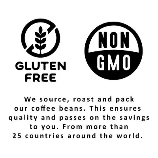 Black Stag Brace for it Blend, Dark Roast, Whole Bean Coffee, 6 Pack - 10oz Bags image {4}