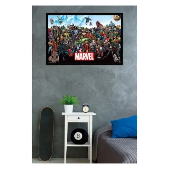 Marvel - The Lineup Framed Poster Trends International image {2}