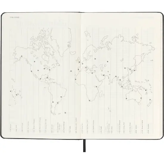 Moleskine 2023 Planner Daily 18 Month Large Hard Cover Black image {5}