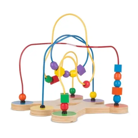 Melissa & Doug Classic Bead Maze - Wooden Educational Toy image {3}