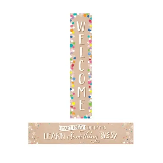 Creative Teaching Press&reg; Krafty Pop Welcome Banner image {1}