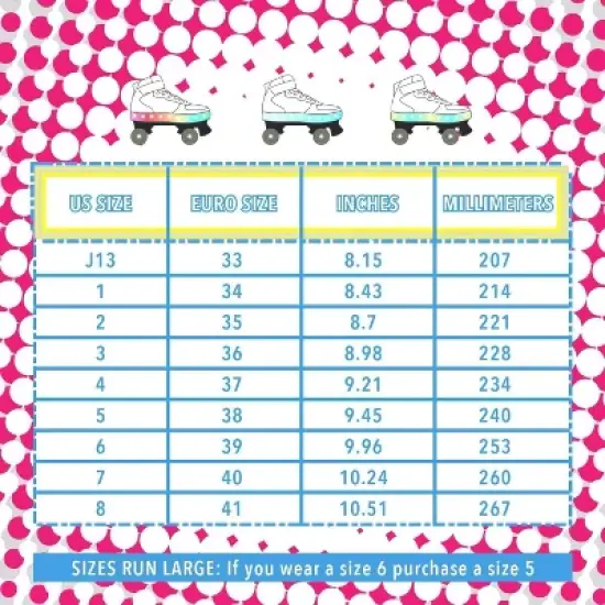 Chicago Skates Pulse Kids' Roller Skates - Silver image {4}