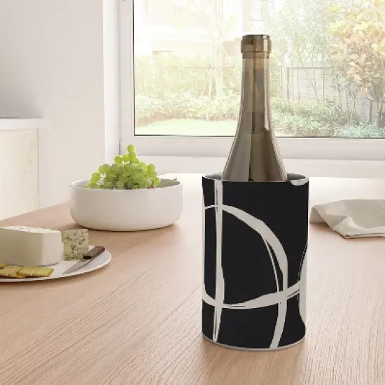 Nadja Modern Minimalist One Line Art Wine Chiller - Deny Designs image {1}