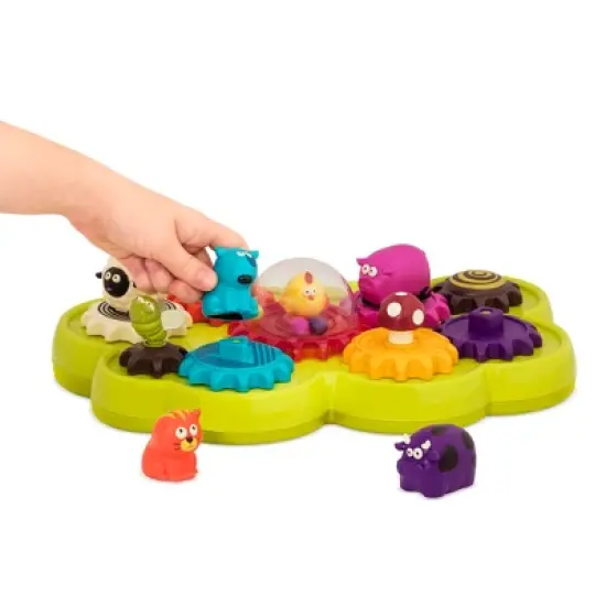 B. toys Musical Animal Shape Sorter - Mooosical Gears image {2}