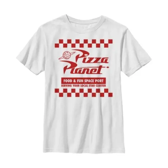 Boy's Toy Story Pizza Planet Uniform T-Shirt image {4}