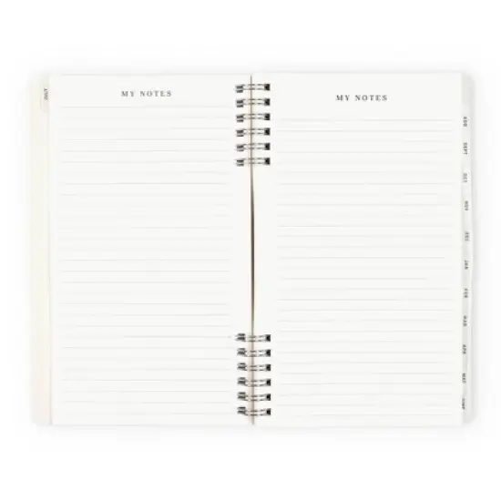 Altitude Supplies 5"x8" Weekly and Monthly Planner, July 2025 to June 2026, Cream Arch image {7}