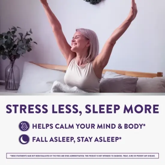 Pure Zzzs De-Stress & Sleep Melatonin + Ashwagandha Gummies - Blackberry Vanilla image {2}