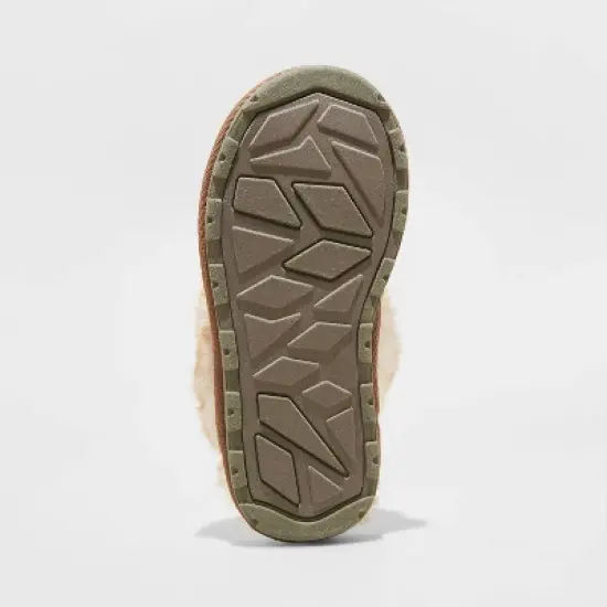 Girls' Carmen Scuff Slippers - Cat & Jack&trade; Brown image {3}