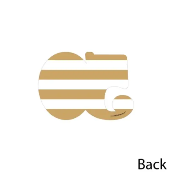 Big Dot of Happiness We Still Do - 50th Wedding Anniversary - Decorations DIY Anniversary Party Essentials - Set of 20 image {2}