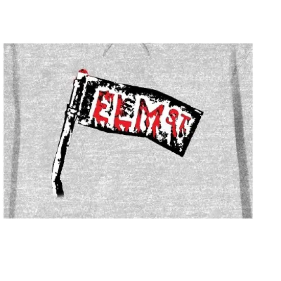 Nightmare On Elm Street Street Sign Men's Heather Gray Graphic Hoodie image {1}