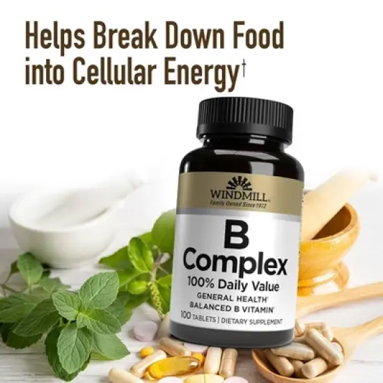 Windmill Vitamin B-1 ,100 mg - 100 Ct image {3}