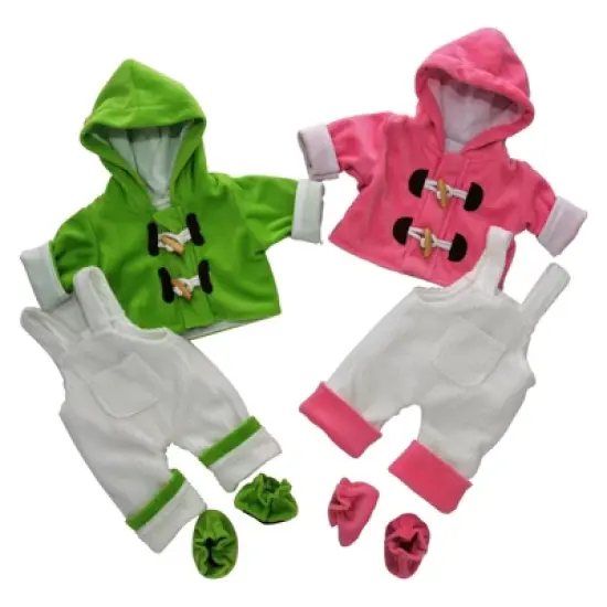 The Queen's Treasures 15 Inch Doll Clothes Two Complete Overall Outfits image {5}