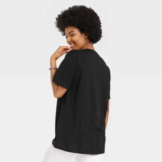 Women's Sanrio My Melody Oversized Short Sleeve Graphic T-Shirt - Black image {1}