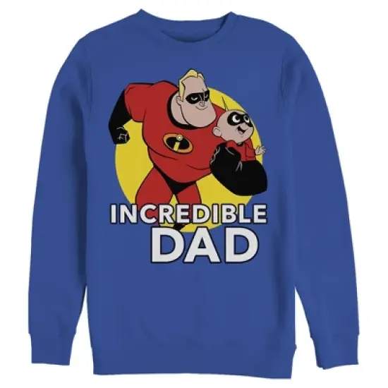 Men's The Incredibles 2 Jack-Jack and Mr. Incredible Best Dad Sweatshirt image {3}