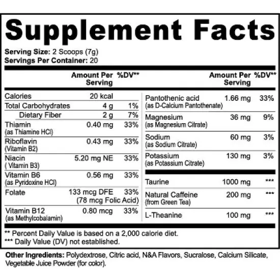 Solikka Invigorate Nootropic Hydr-8 (Fruit Punch) image {5}