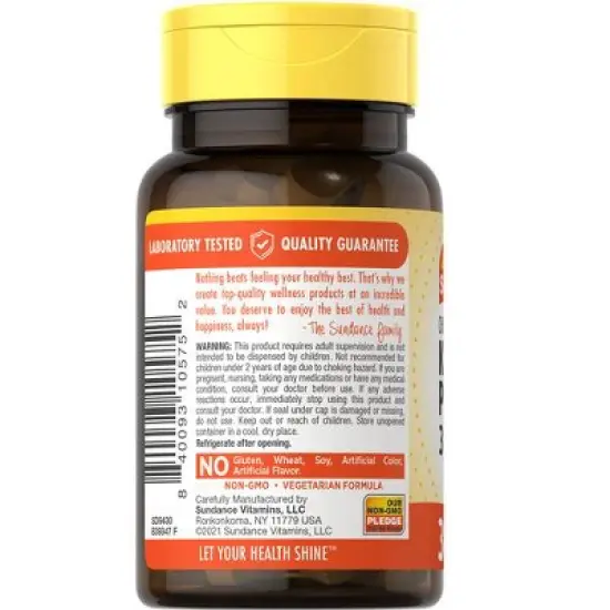 Sundance Vitamins Kid's Probiotic Chewable Tablets Natural Berry Flavor 30 Count image {6}