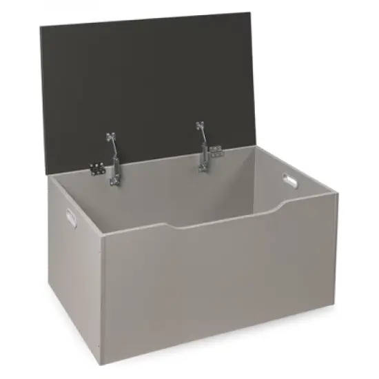 Badger Basket Flat Bench Top Toy and Storage Box with Safety Hinge image {2}