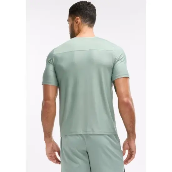Peloton Men's Performance Short Sleeve, Chinois Green image {3}