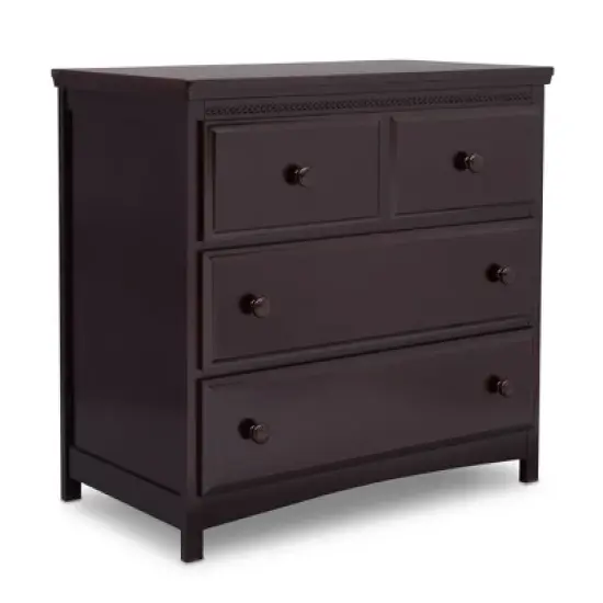 Delta Children Emerson 3 Drawer Dresser with Changing Top image {4}