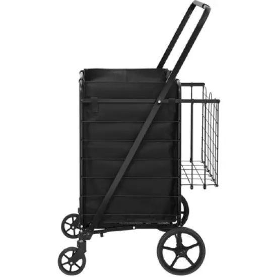 Dexmalle Folding Shopping Cart with Removable Waterproof Liner image {7}