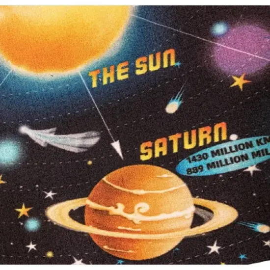 5'x7' Solar System Area Rug - Smithsonian image {1}