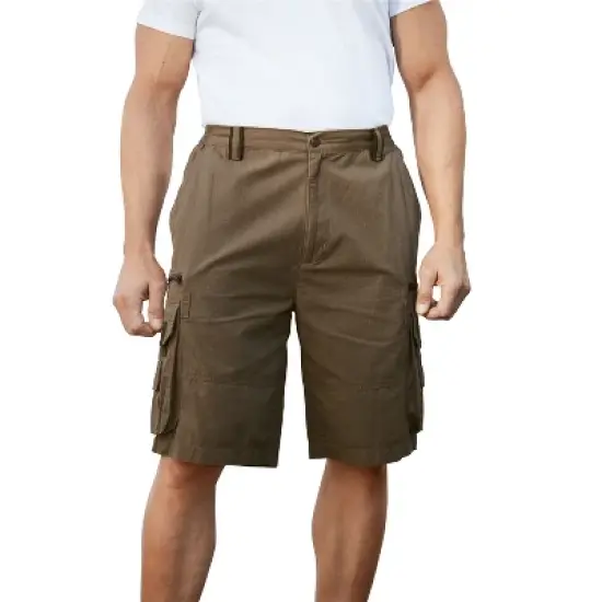 Boulder Creek by KingSize Men's Big & Tall  Ripstop Cargo Shorts image {6}