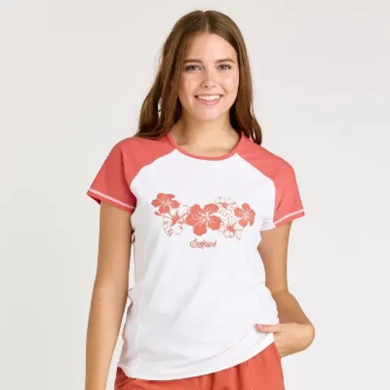 Calypsa - Women's Loose Fit Adele Swim Top image {10}