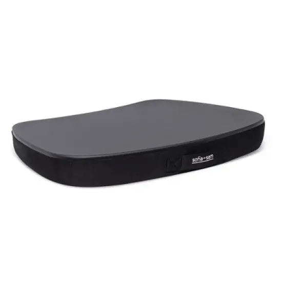 Sofia + Sam Oversized Memory Foam Lap Desk - Matte Black image {4}