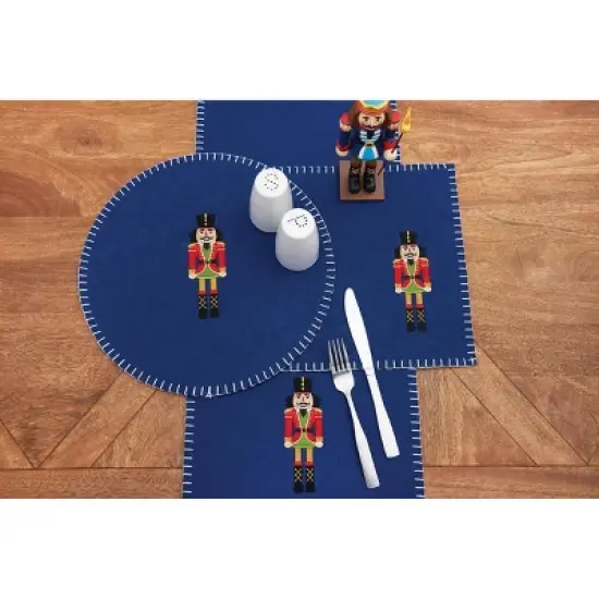 C&F Home Nutcracker Felt Table Runner 12" x 47.25" image {5}