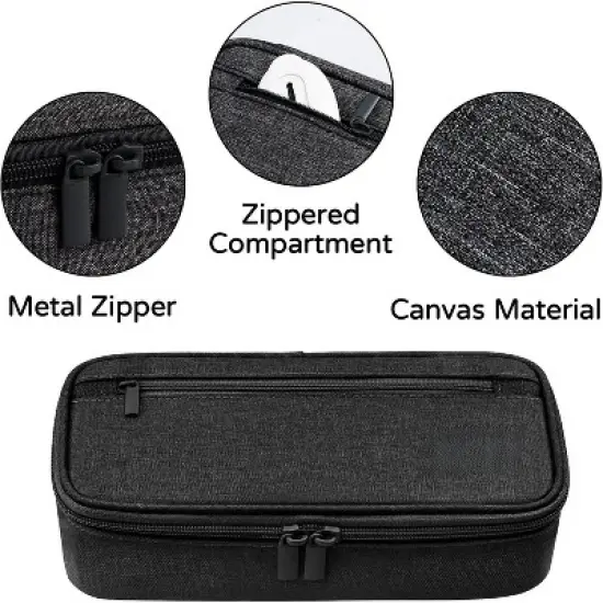 Pencil Case, Large Storage Organizer for Stationery, Back - to - School Essential,Big Pencil Pouch image {2}