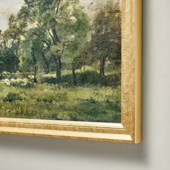 16"x30" Panoramic Landscape Framed Wall Art - Hearth & Hand&trade; with Magnolia image {2}