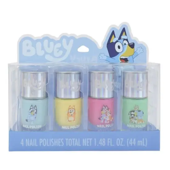 Bluey Nail Polish Set in Acetate Box 4pk - 1.48 fl oz image {4}