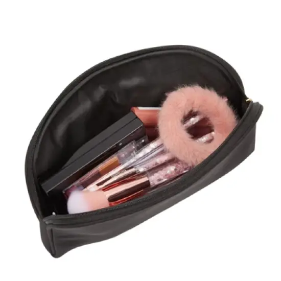 Glamlily 3 Pack Daisy Cosmetic Bag Set, Travel Size Makeup Bags (3 Sizes) image {2}