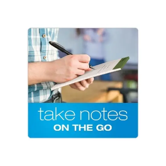 Earthwise by Ampad Recycled Writing Pad Narrow 5 x 8 White Dozen 20152 image {5}