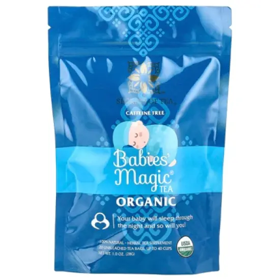 Secrets of Tea Babies' Magic&reg; Tea, Caffeine Free, 20 Unbleached Tea Bags, 1 oz (28 g) image {3}