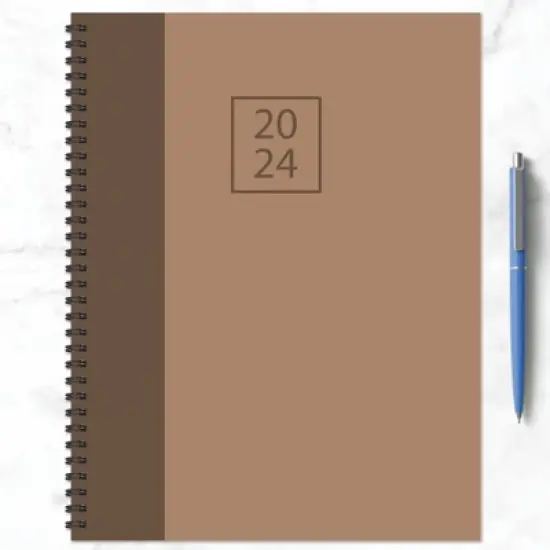TF Publishing 2024 Weekly/Monthly Planner 11"x9" Book Bound image {5}