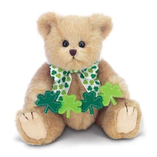 Bearington Conner Clovers Irish Plush Stuffed Animal Teddy Bear, 10 inches image {3}