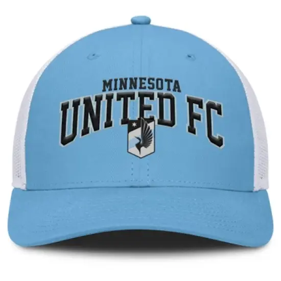 MLS Minnesota United FC Structured Mesh Back Hat: Cotton, Snap Closure, Tagless Design image {1}