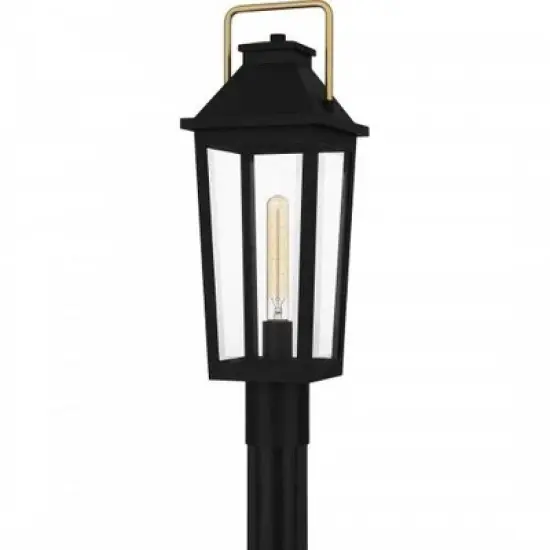 Quoizel Lighting Buckley 1 - Light Post Light in  Matte Black image {3}