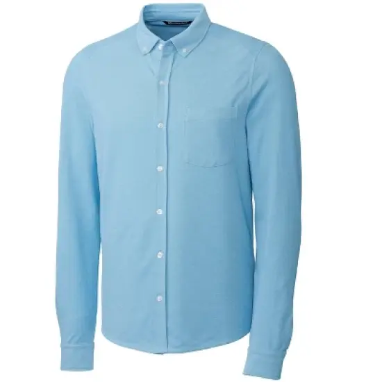 Cutter & Buck Men's Reach Oxford Button Front Shirt image {3}