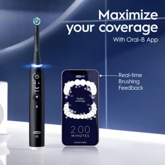 Oral-B iO Series 6 Electric Toothbrush with 1 Brush Head image {8}
