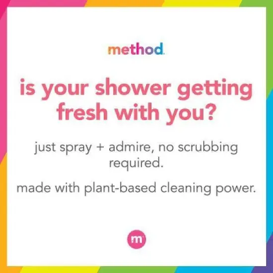 Method Eucalyptus Mint Cleaning Products Daily Shower Cleaner Refill - 68 fl oz image {6}